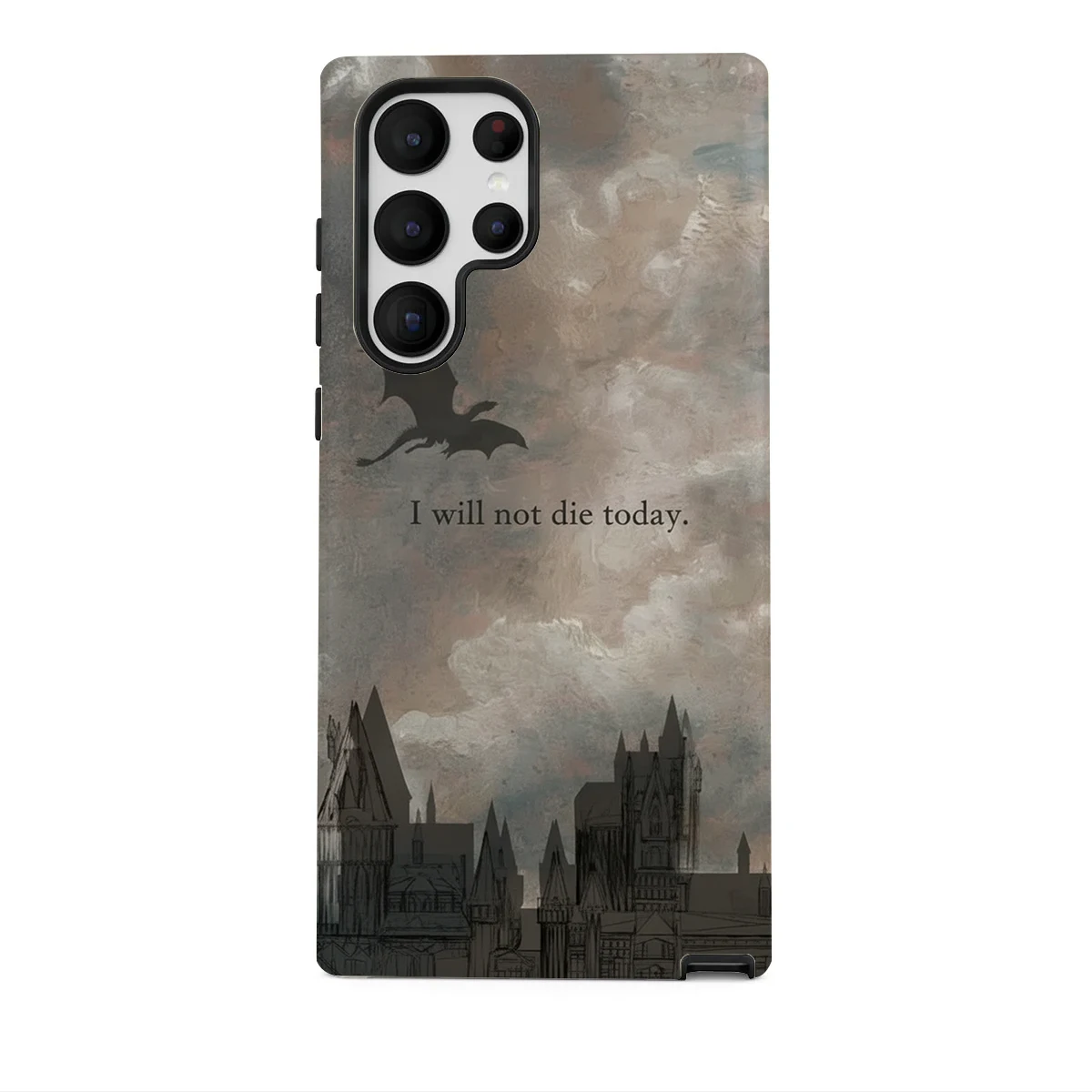 Fourth Wing Dragon Case for Samsung A07 S26 S25 S24 S23 S22 A55 A54 Ultra PRO Plus FE 5G Hard Acrylic Shockproof Cover Funda