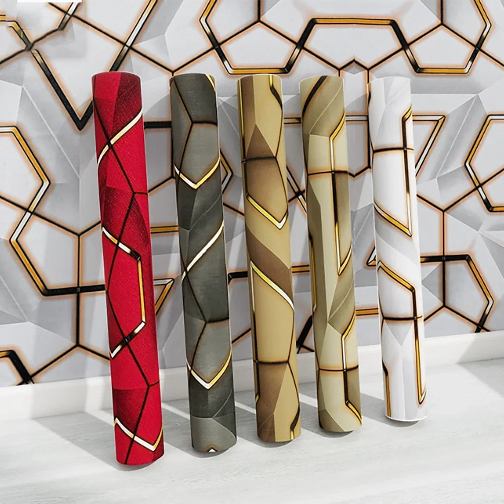 3D Geometric Wallpa…