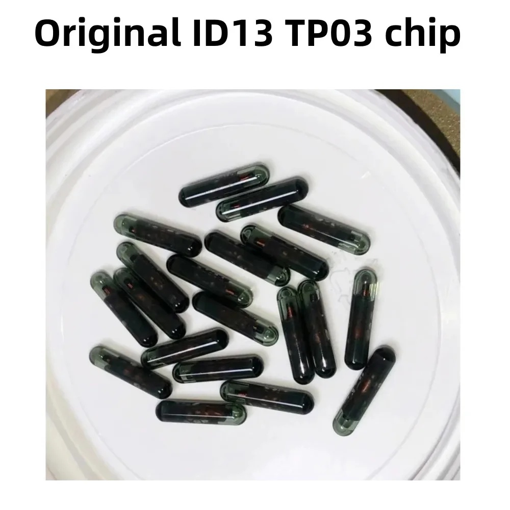 

Original ID13 Auto Transponder Glass Chip Car Blank Chip For Honda Car Key Glass TP03