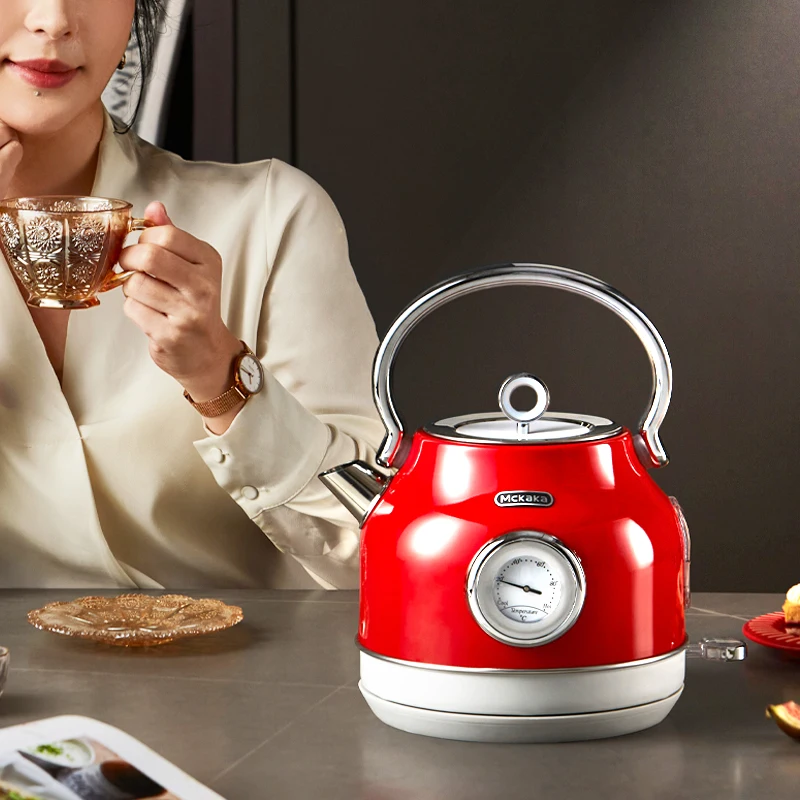 

Mckaka Vintage Kettle 2024 New Household Kettle 304 Stainless Steel