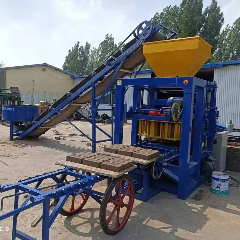 Cement Brick Making Machine Cement Blocks Manufacturing Machine Concrete Brick Making Machine