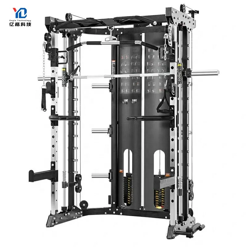 YG-4093 YG Fitness Multi Functional Strength Machines Gym Smith Machine Commercial Smith Machine Functional Trainer