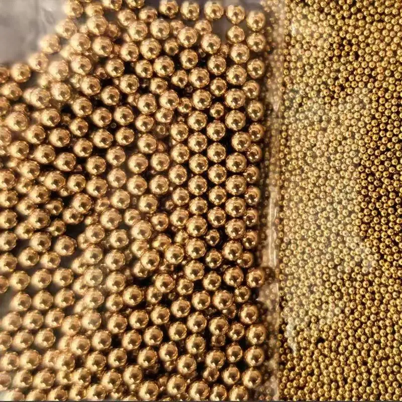 1-10Pcs OD 4mm 5mm 6mm 7mm 8mm 10mm 12mm14mm16mm18mm20mm25mm Precision Hollow Thickened Copper Ball Glossy Decorative Brass Ball