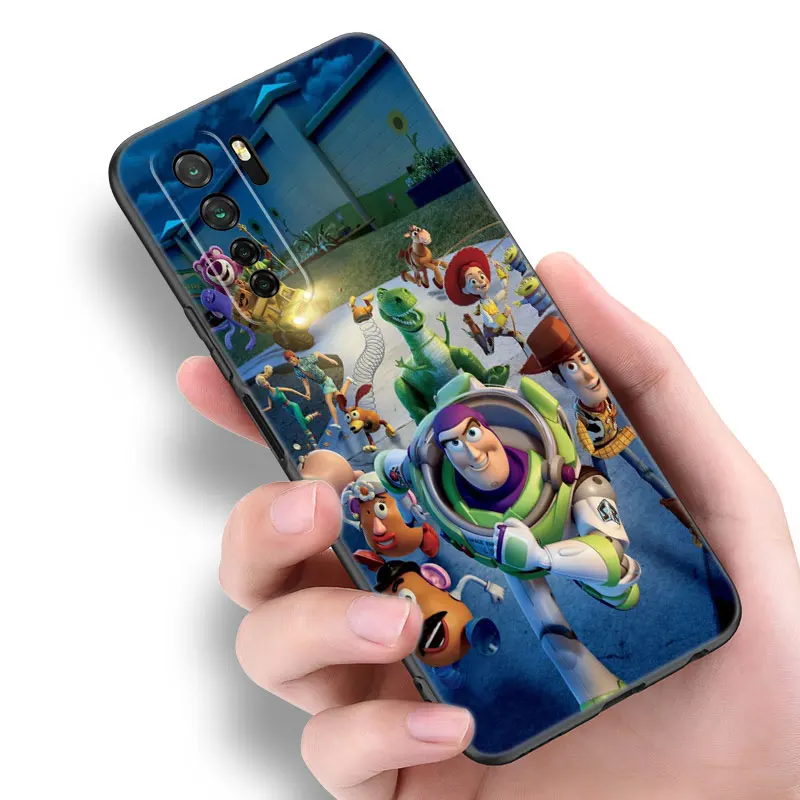 T-Toy Story W-Woody Black Phone Case For Huawei Nova 8 9 10 SE 11 Ultra 12 Pro 7i 8i 11i 11E Y70 Plus Y60 Y61 Y71 Y90 Y91