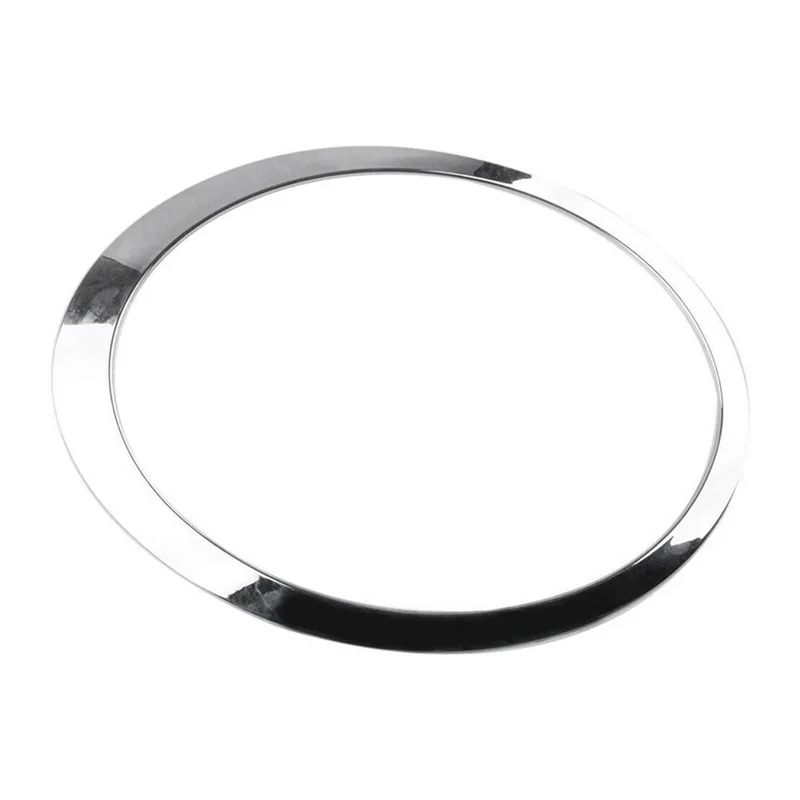 Left Front Chrome Headlight Trim Ring 51712355798 for BMW Mini Cooper R56/55/57/58/59 07-15 Chrome Eyebrow Ring Cover