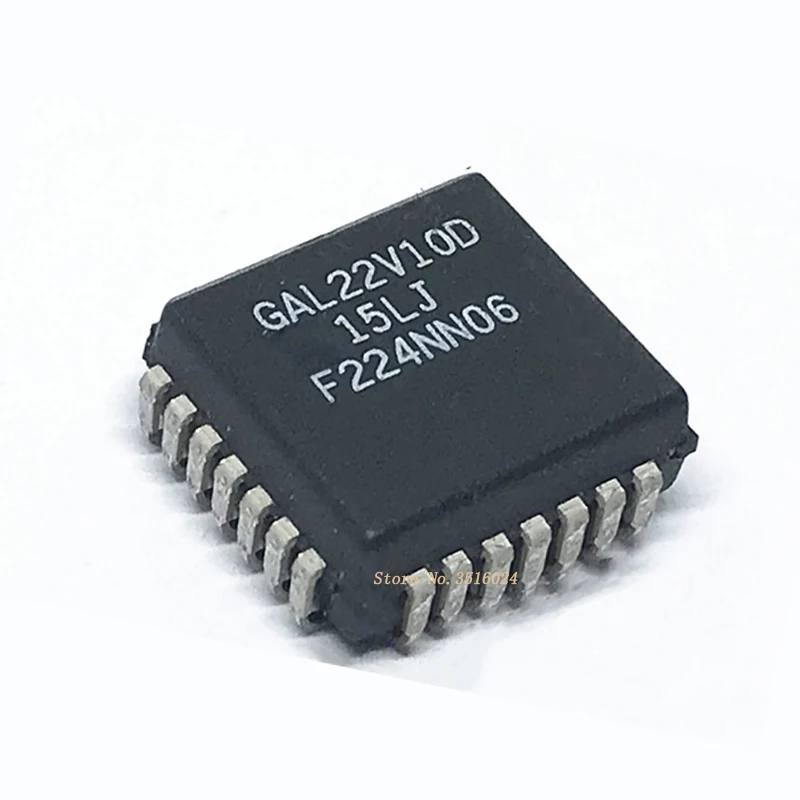 5 Stks/partij Gal22v10d GAL22V10D-15LJ Gal22v10 Gal 22V Gal22 Plcc28 Hv5812pj Hv5812 5812pj PLCC-28 Nieuwe 100% Originele Elektronische