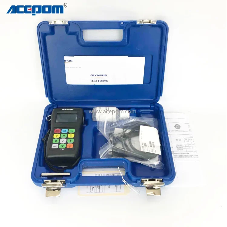 Ultrasonic Thickness Gauge 38/38DL PLUS handheld thickness gauge Dual and single element transducer compatibility