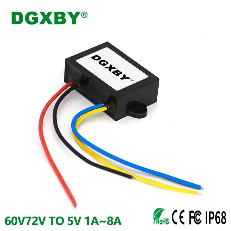 

Lsolated 60V 72V 80V 100V 120V TO 5V 1A 2A 3A 4A 5A 8A DC Power Converter 50V~150V TO 5V Monitoring Equipment Using Buck