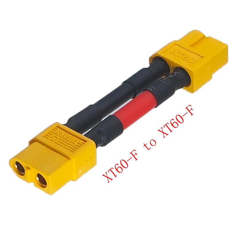 XT60 Plug Drone Lithium Battery Charging Extension Cable XT60-F To XT60-M/Male To Female Adapter 10CM/20CM/30CM/40CM/50CM/1M