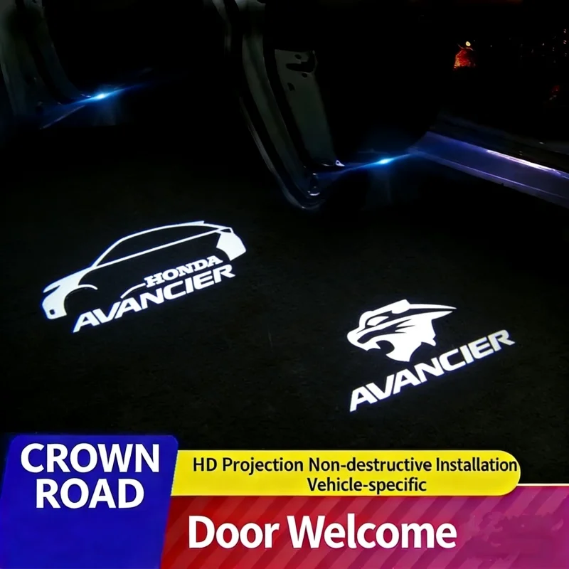 

Car Styling Door Welcome Lights LED Laser Projector Logo Lamp for Honda AVANCIER 2017 2018 2019 2020 2021 2022 2023 2024 2025