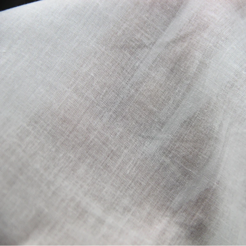 3/5/10M Plain White Cotton Lining Fabric Muslin 100 Cotton Gauze By the Meter