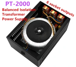 ZERO-ZONE PT-2000 Toroidal Balanced Isolation Transformer 2000W AC Power Supply Processor