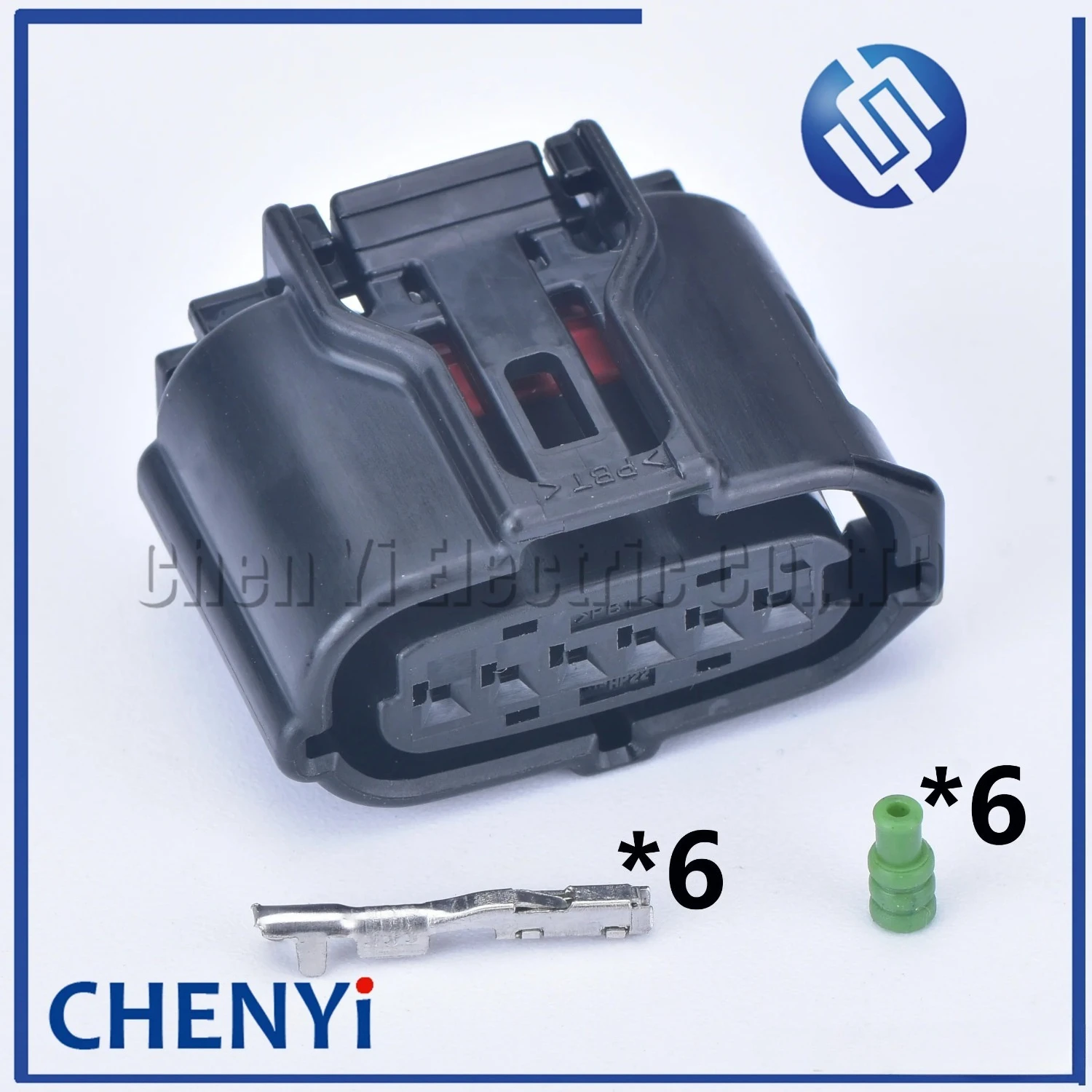 6 Pin air conditioning Turbine sensor wire harness connector auto waterproof connector 90980-12303 6189-1083 For Toyota