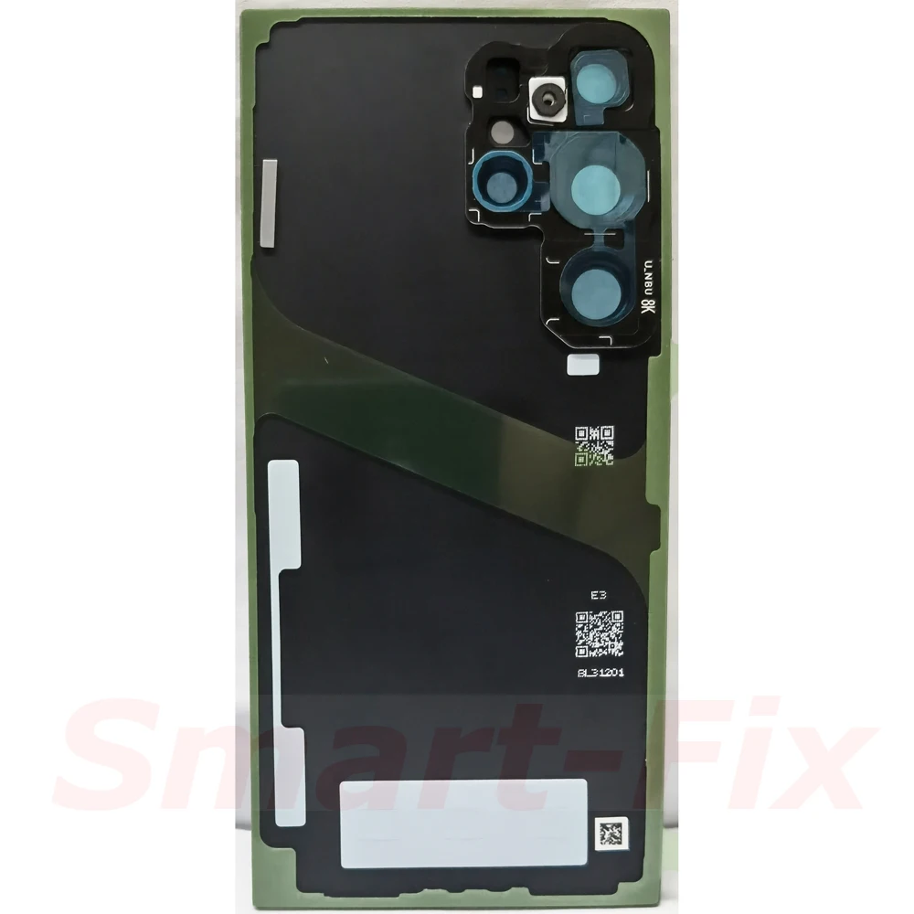 OEM Back Cover Case with Camera Cover Lens Adhesive Small Parts For SAM-S24 Ultra S24U S24Ultra 5G Battery Rear Back Glass Case