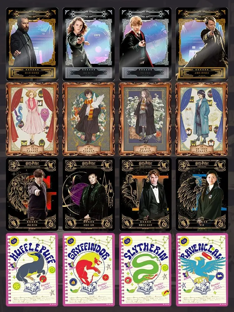 AgreYOU-Cartes de collection Harry Potter, jouets amusants, temps spécial GT, aventures dans les années étoilées, cadeaux