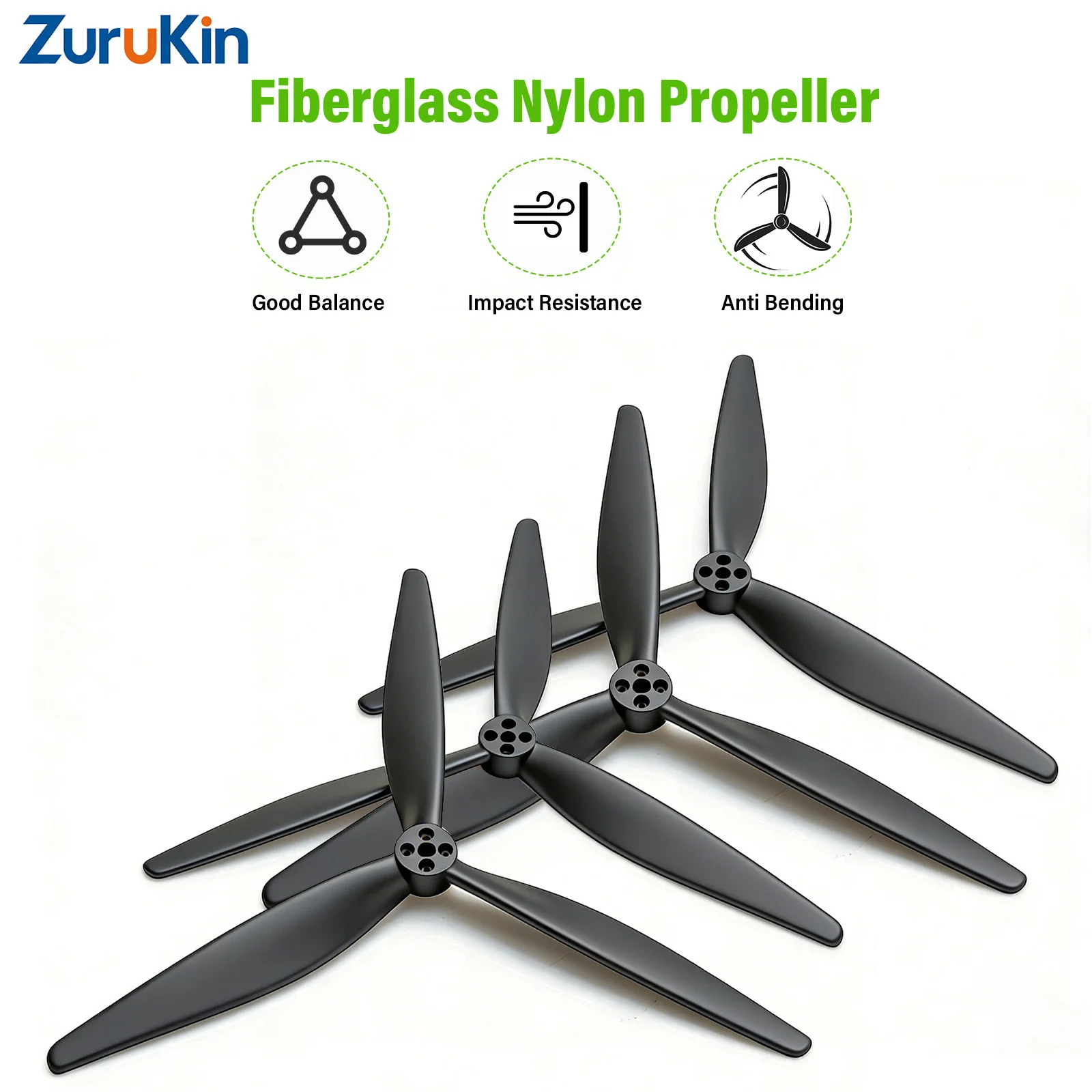 

2 пары трехлопастных пропеллеров CW CCW из стекловолокна и нейлона 13 дюймов 13x8x3 1308 реквизит для дронов для X-класса FPV мультироторный БПЛА DIY RC самолет