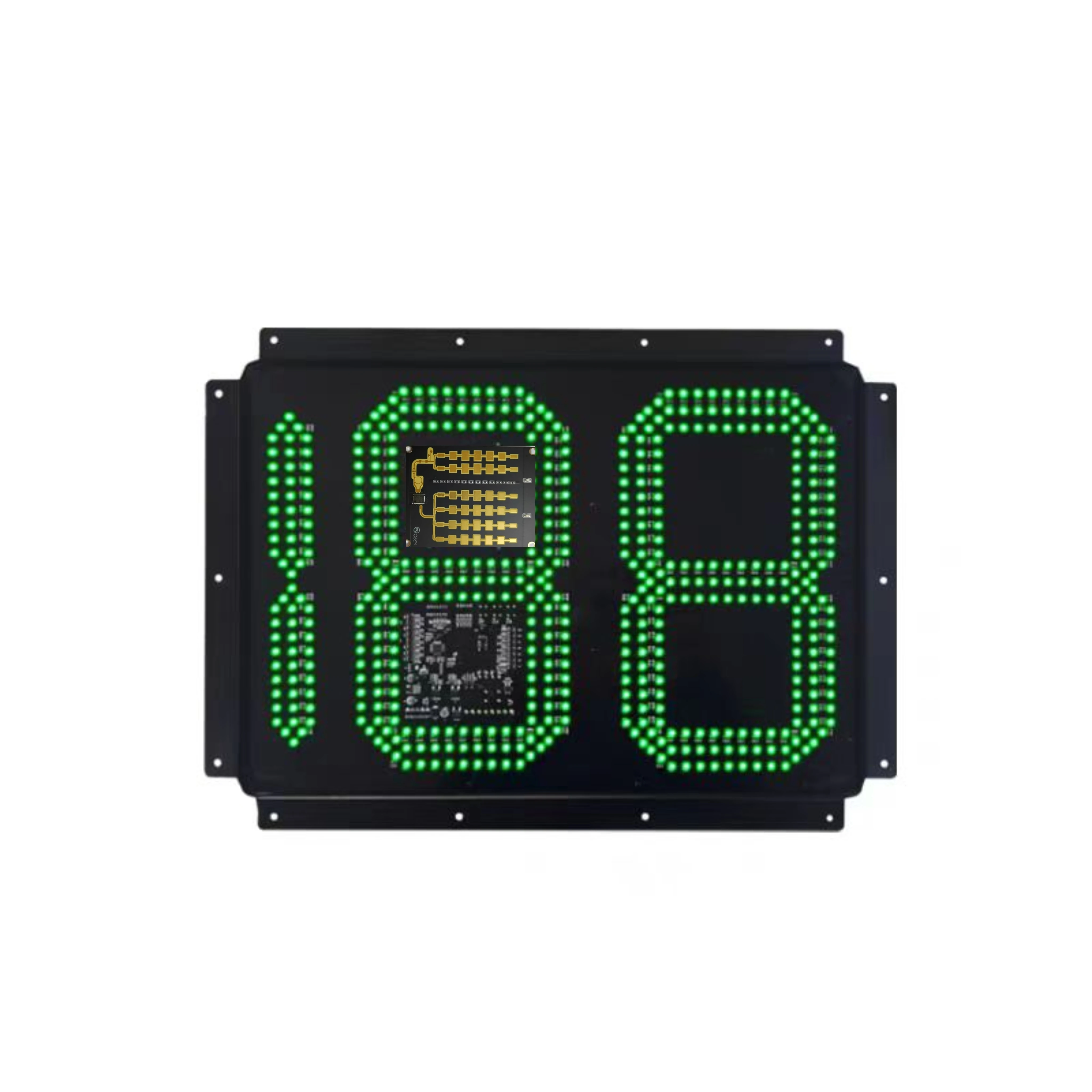 Solar / DC12V Radar Speed Feedback Sign 180m Detection Distance for School Zone Road Safety Traffic Control System