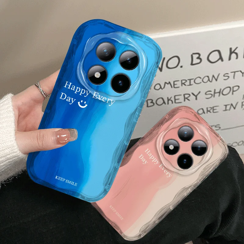 Flexible TPU Case For Xiaomi Redmi Note 15 Pro 5G Pro+ Plus Note15 4G Protective Cover Shockproof Gradient Color Pattern Fundas view 5