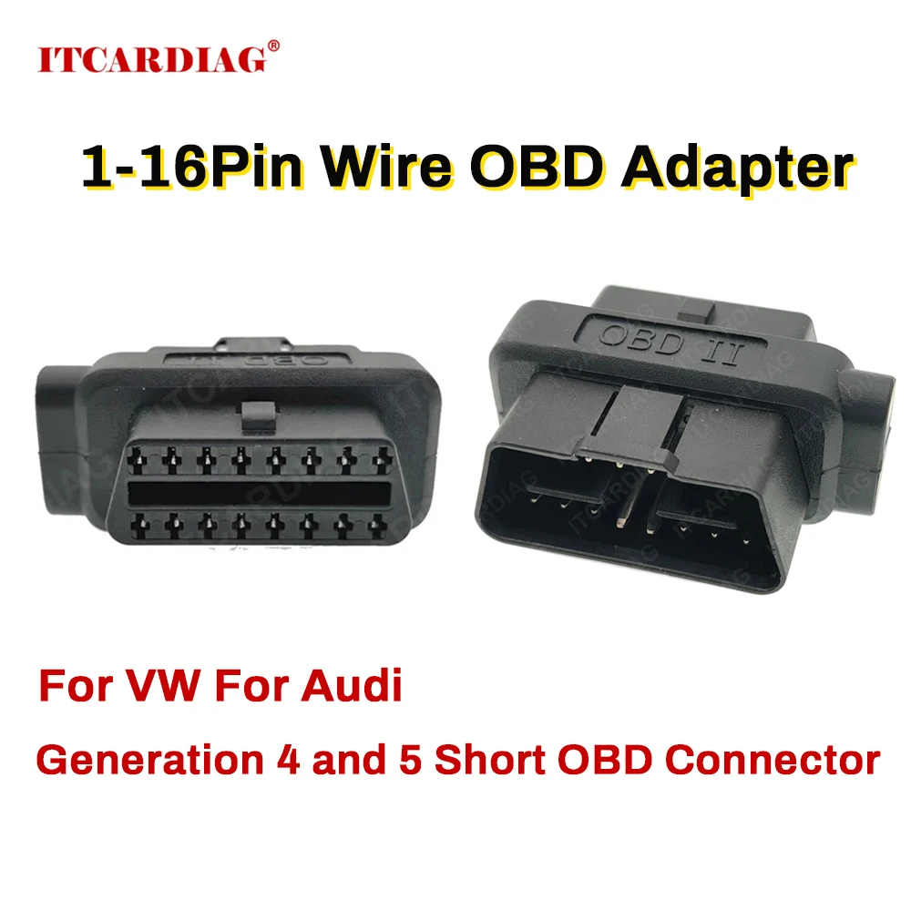 

For VW For Audi OBD Smart Short-circuit Connector Remote control All Key Lost OBD2 Adapter Matching Generation 4 and 5 Connector