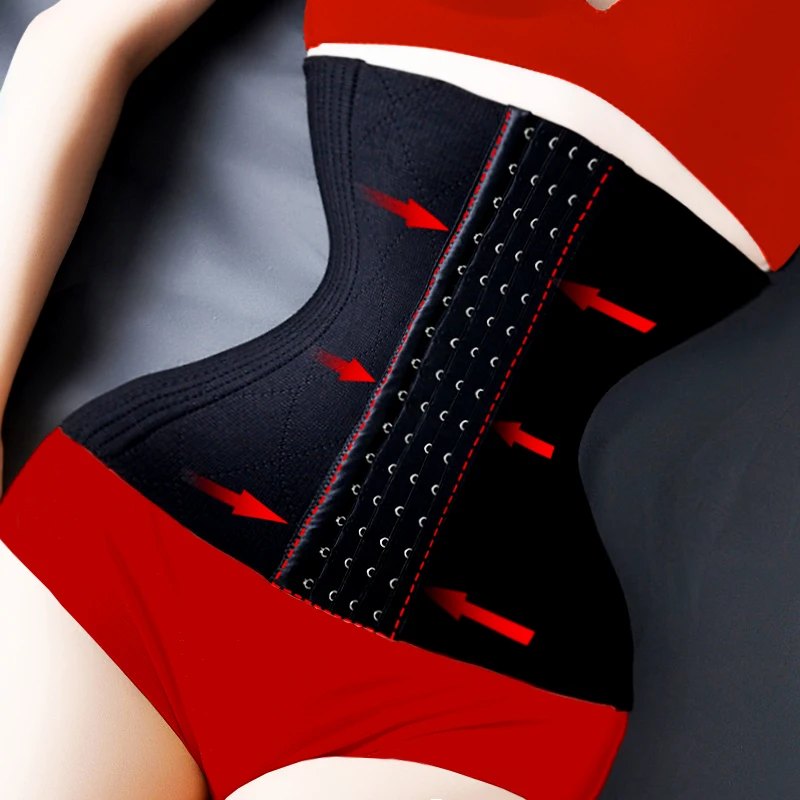 

XXS Corset Bustier Body Shaper Waist Trainer Women Dress Modeling Belt Underbust Pulling Strap Fajas Girdle Long Torso Shapewear