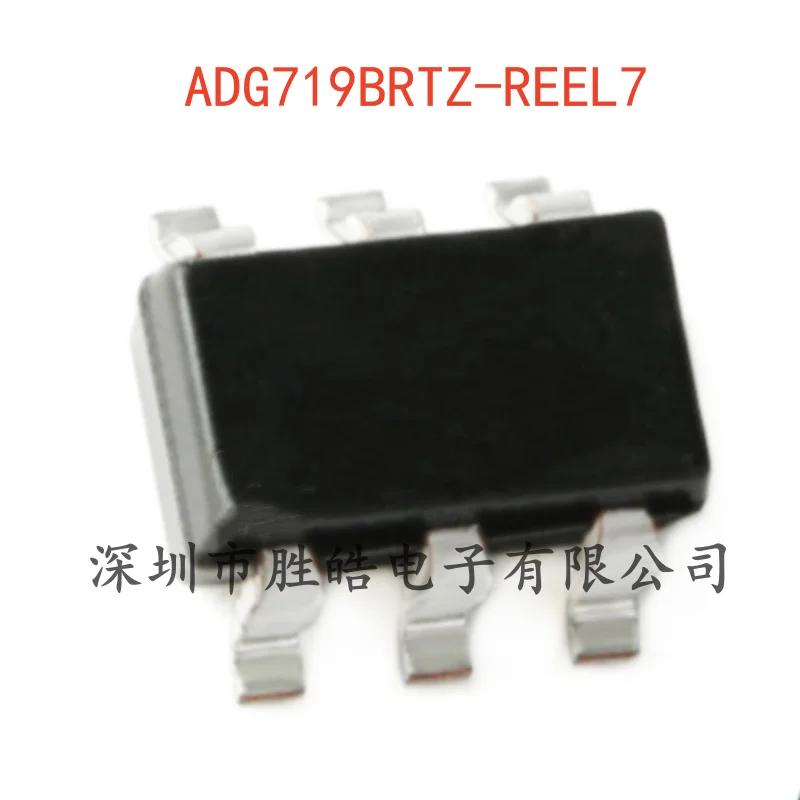 (5PCS)  NEW  ADG719BRTZ-REEL7  ADG719BRTZ   Single Pole Double Throw Switch   SOT-23-6   719BRTZ-REEL7   Integrated Circuit