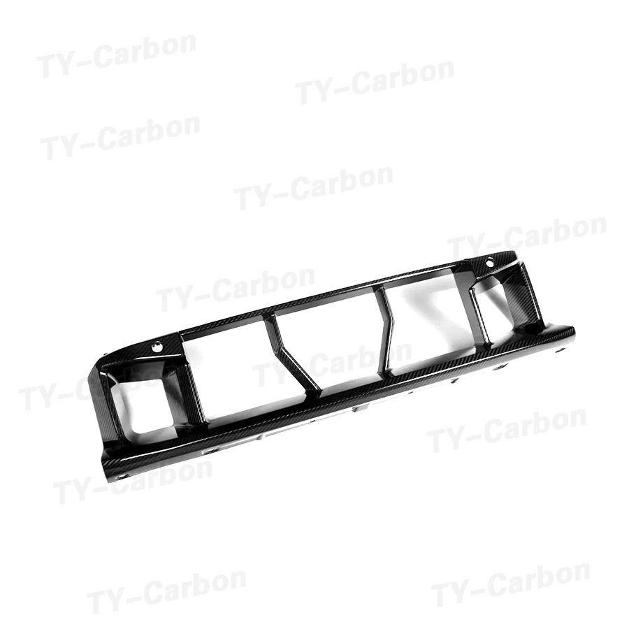 Dry Carbon Fiber OEM Style Front Center Bumper Grill Trim For BMW 2 Series M2 G87 2022+ Low bumper grille Car Styling Bodykit