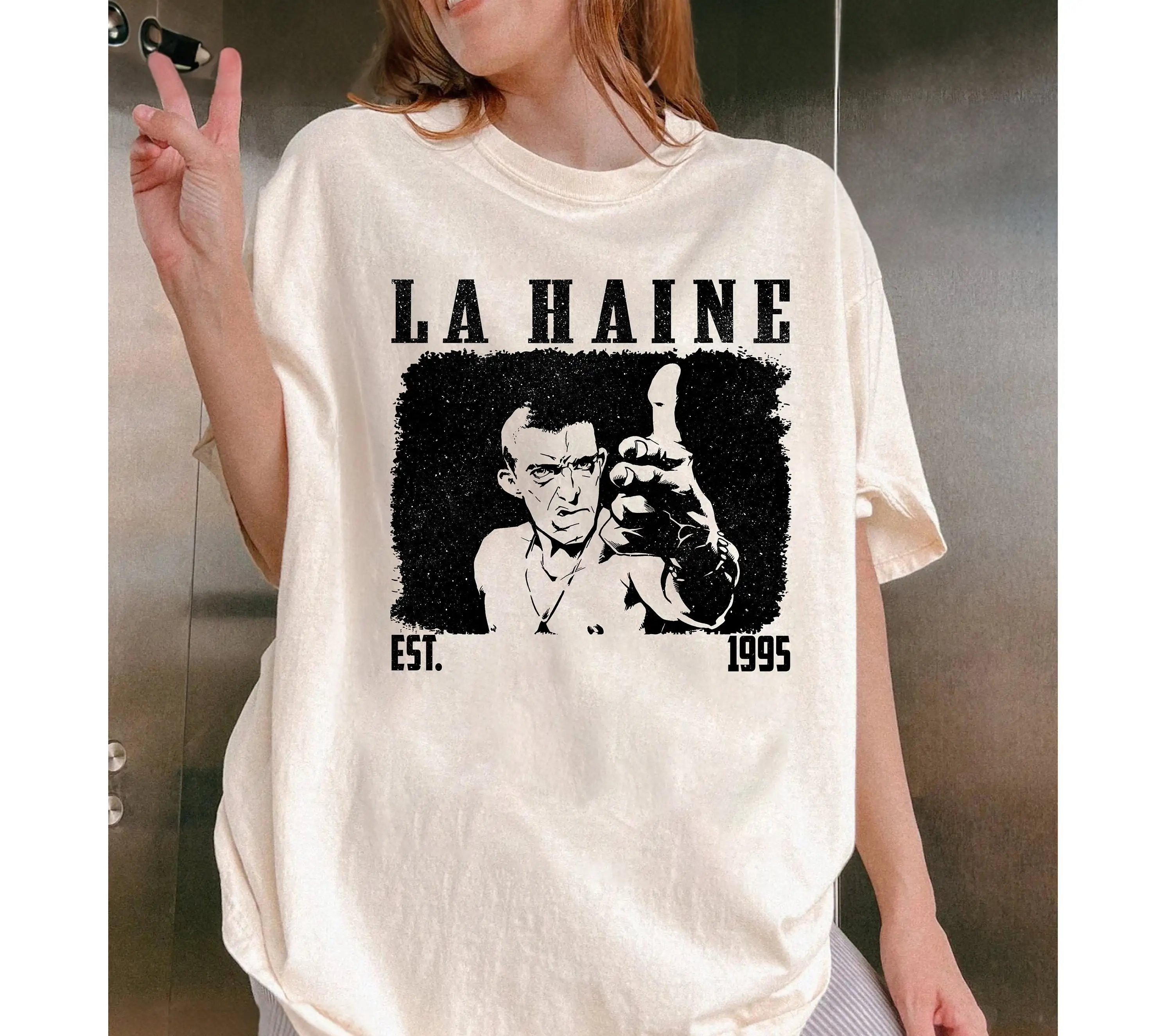 

La Haine T Shirt Movie Vintage Midcentury MinimalisT Retro