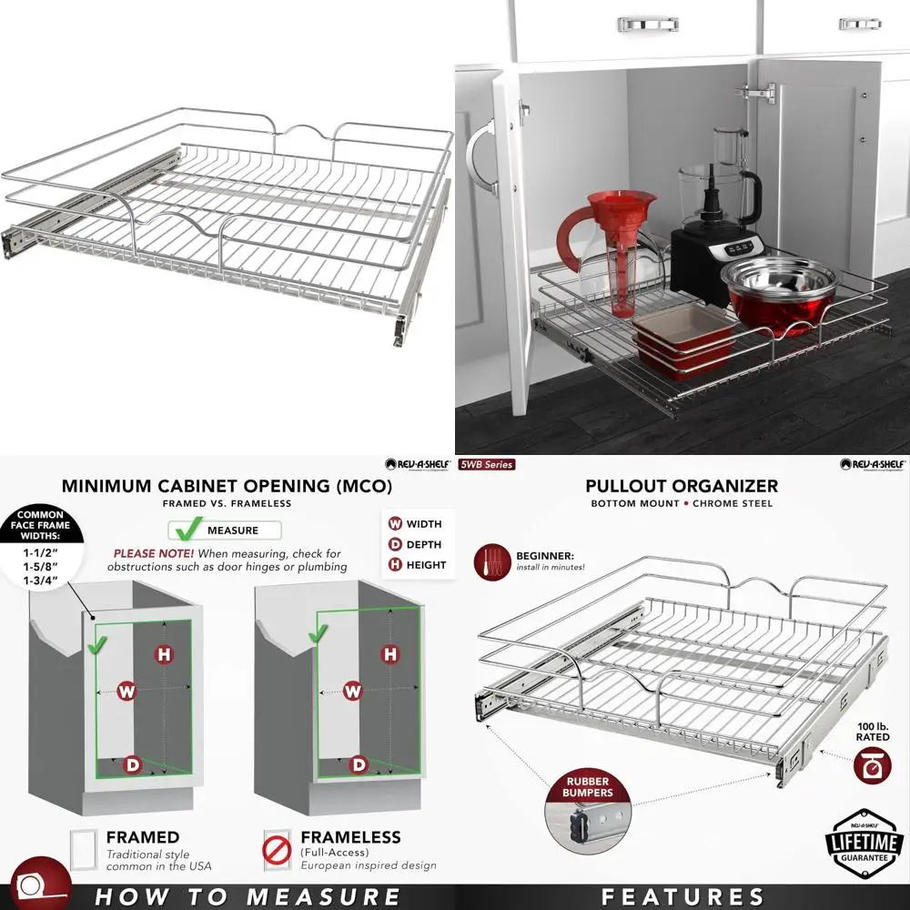 

Кухонный шкаф, выдвижная полка-органайзер, ящик для хранения, выдвижная корзина для кладовой, несколько размеров, ширина 24x22 дюйма