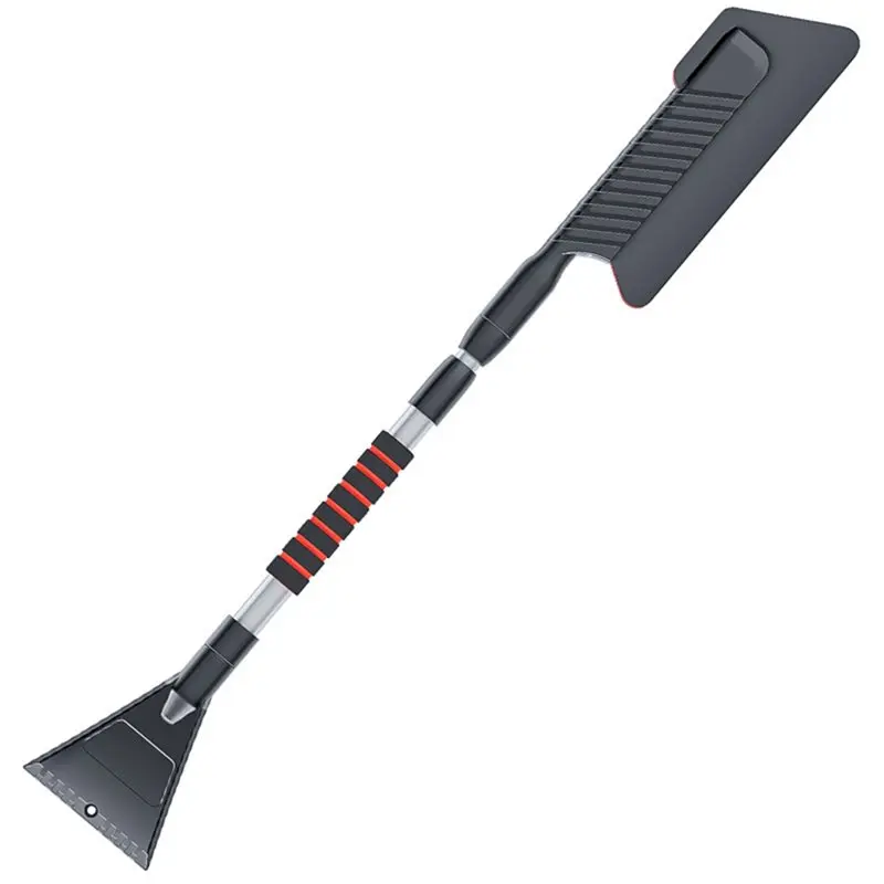 

AT29-выдвижной скребок для льда 3в1, скребок для переднего лобового стекла, метла для размораживания автомобилей, снегоходов