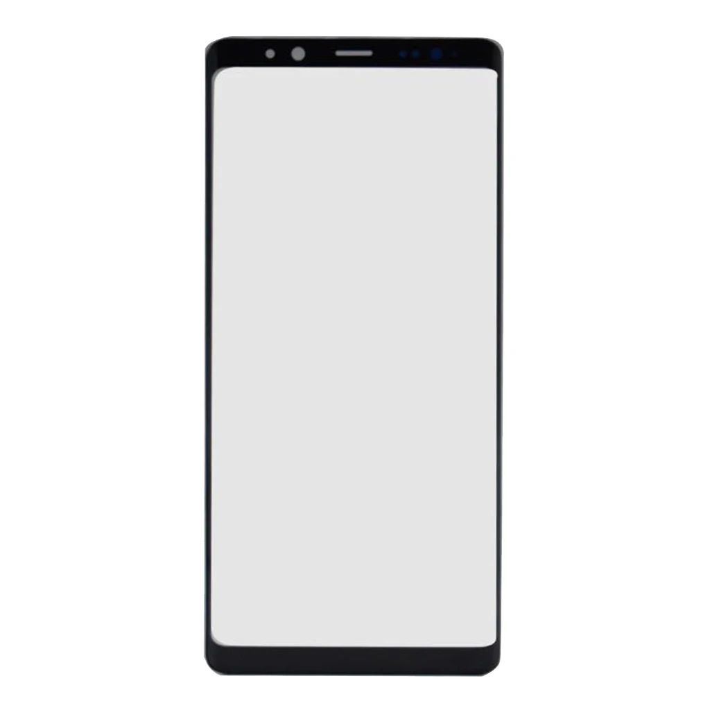 Replacement Front Outer Lens Glass Screen Repair Kit for Note 8 N9 (6.3 Inch, Black)