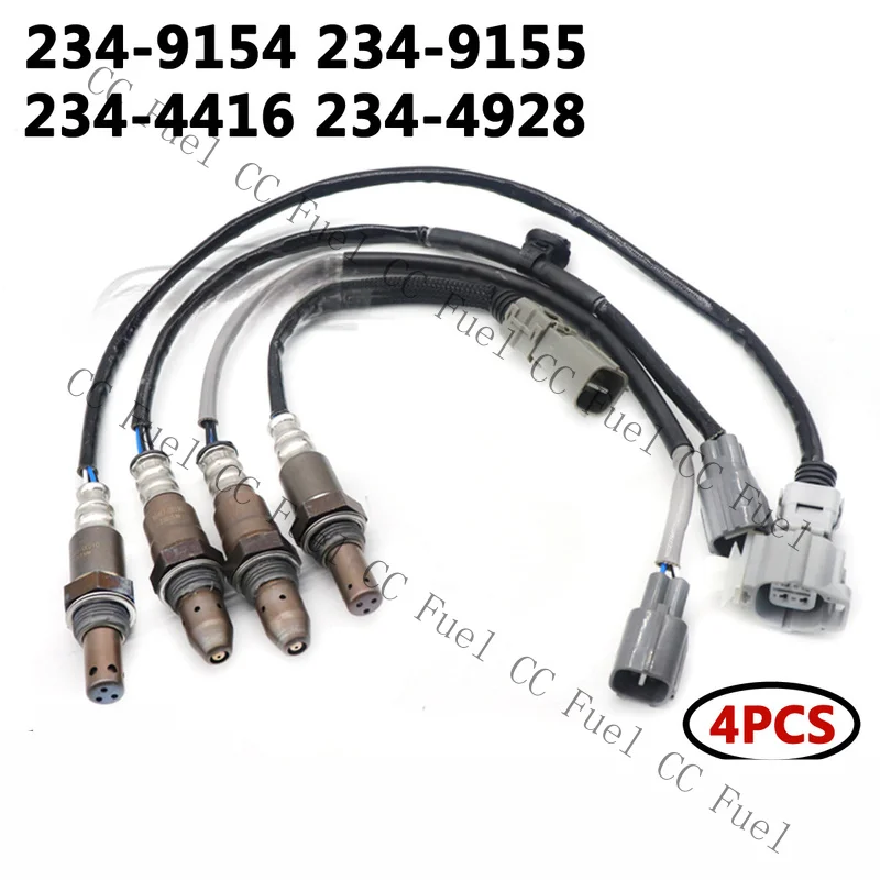 C+ 4X Oxygen Sensors UpDownstream For TOYOTA Highlander 2004 2005 2006 2007 3.3L