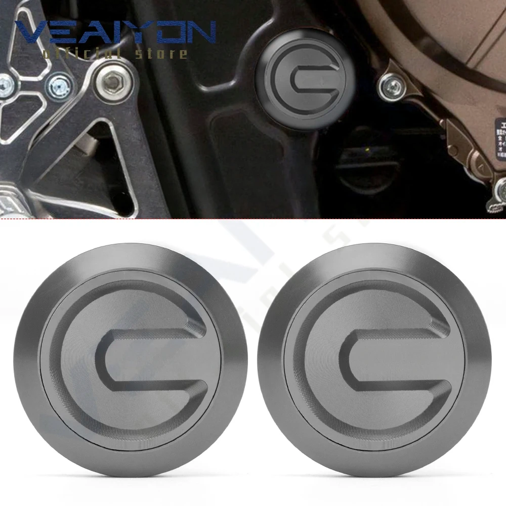 For HONDA CBR650F CBR 650F cbr 650 F 2019 2020 2021 2022 Motorcycle accessories Hole Cover Plug Decorative Frame Cap Swingarm