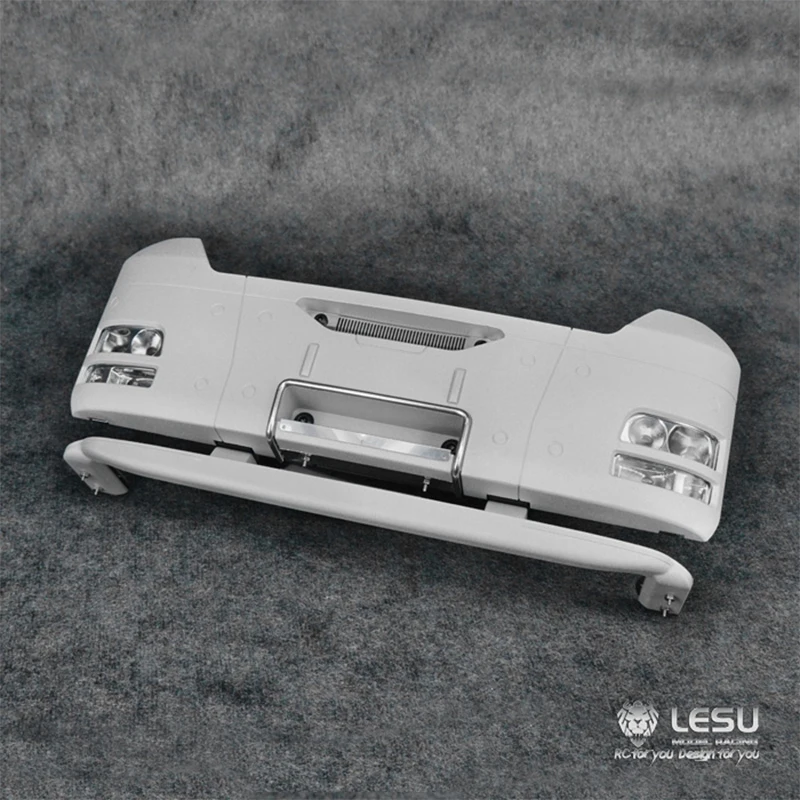 LESU 1/14 Tamiya Truck Toy TGS CAB Metal Chin Pump Handle Bumper CK-TGX