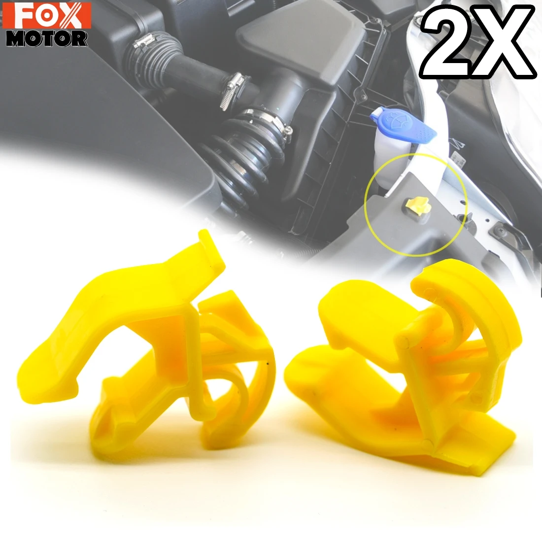 2pcs Hood Retaining Rob Bonnet Fastener Clip Retainer W709046S300 For Ford Transit Mondeo Ranger Sierra Escort S-Max Galaxy