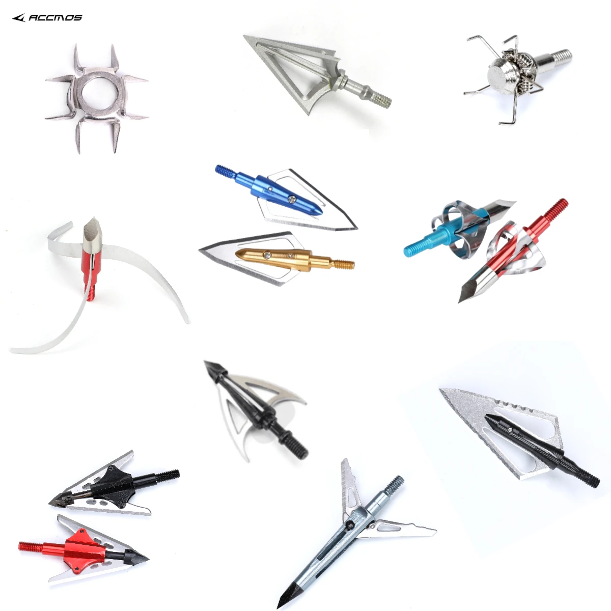 

25pc Archery Broadheads Combination suit 100/125gn Arrowheads for Carbon Arrows tips for Compound Bow Longbow Hunting