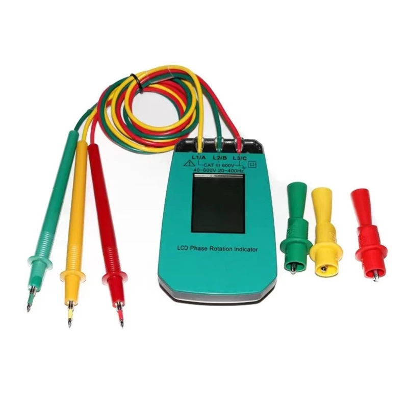 3 Phase Rotation Tester Sequences Tester for Safe Electrical