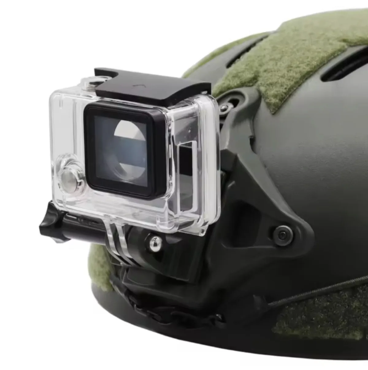 خوذة تكتيكية سريعة NVG محول خوذة تركيب ثابت مناسبة لـ GoPro Sports حامل كاميرات مراقبة عالي الجودة للغوص والصيد في الهواء الطلق