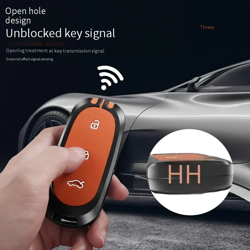 2024 2025 Ideal L7 Key Case Metal Shell with Buckle Suitable for L6 Pro L9 Max L8 Ultra MEGA Car Key Cover