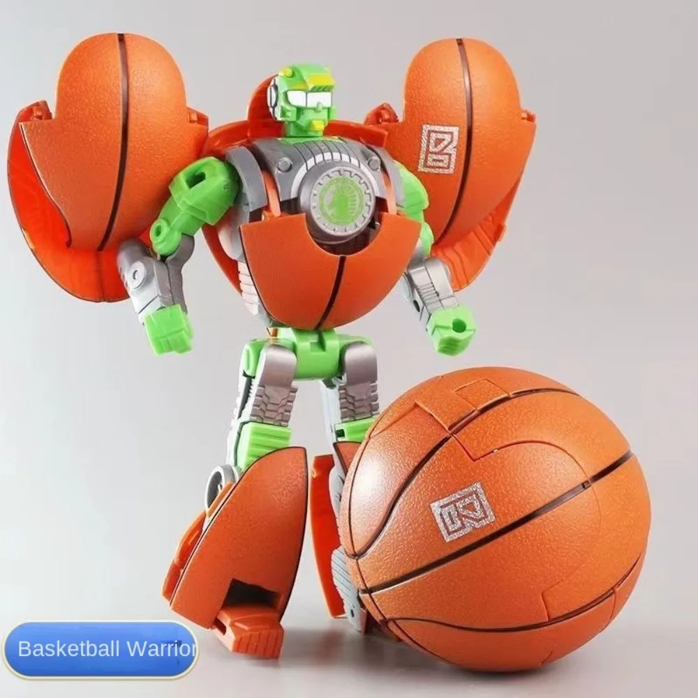 Basketball Figurine Rugby Robot Toy Football Warrior Home Decor Model Basketball Robot into Toy Plastics Cartoon Puzzle Rugby