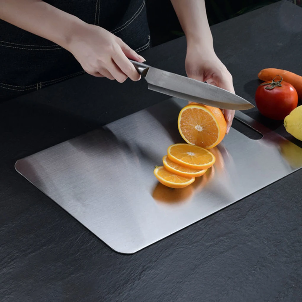 Tabla de cortar, placa para cortar, utensilio de cocina, diseño grueso, lavable