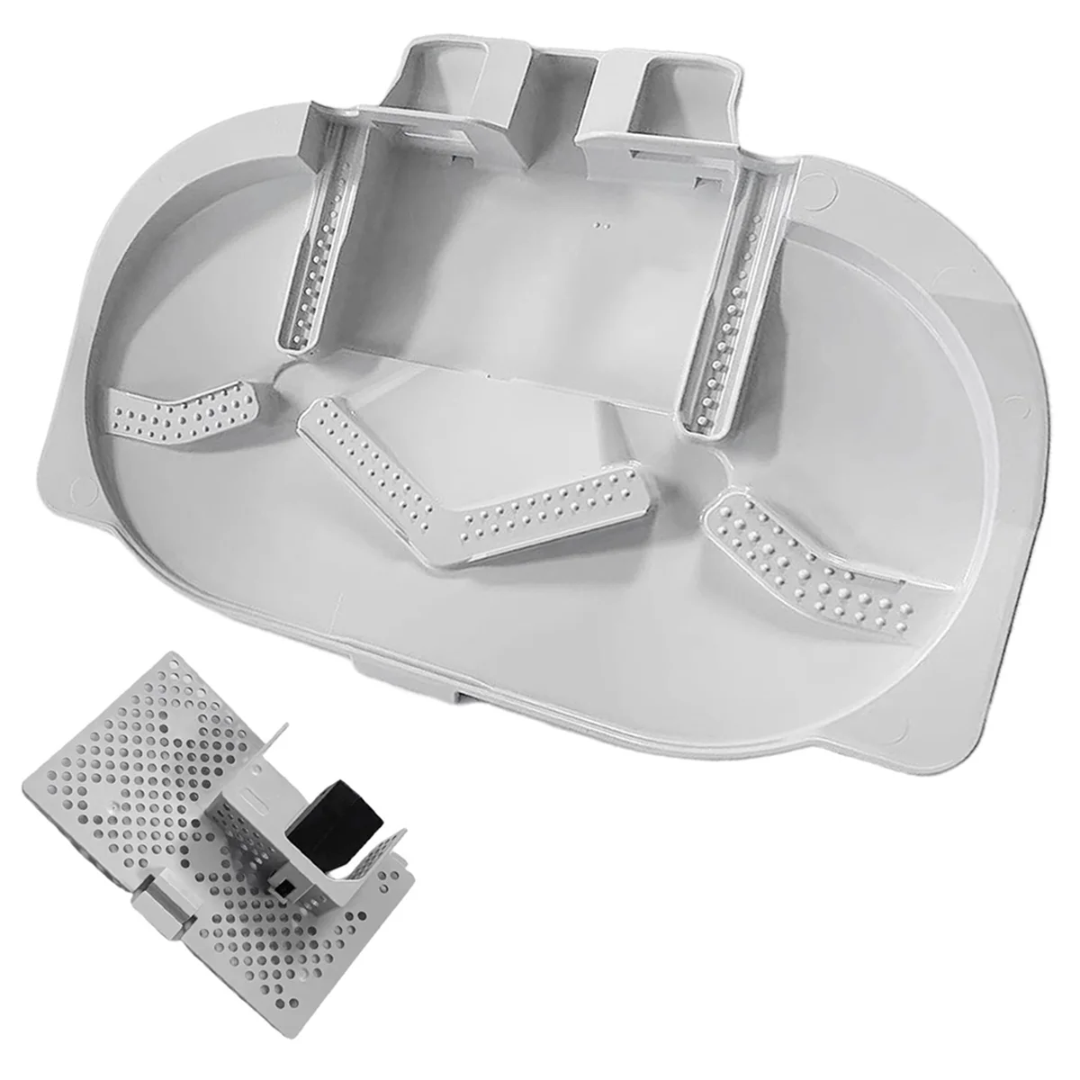 popular For Roborock P10S Pro Cleaning Tray Bracket Mop Cleaning Station Tray Spare Parts Robot Vacuums Cleaner Accessories