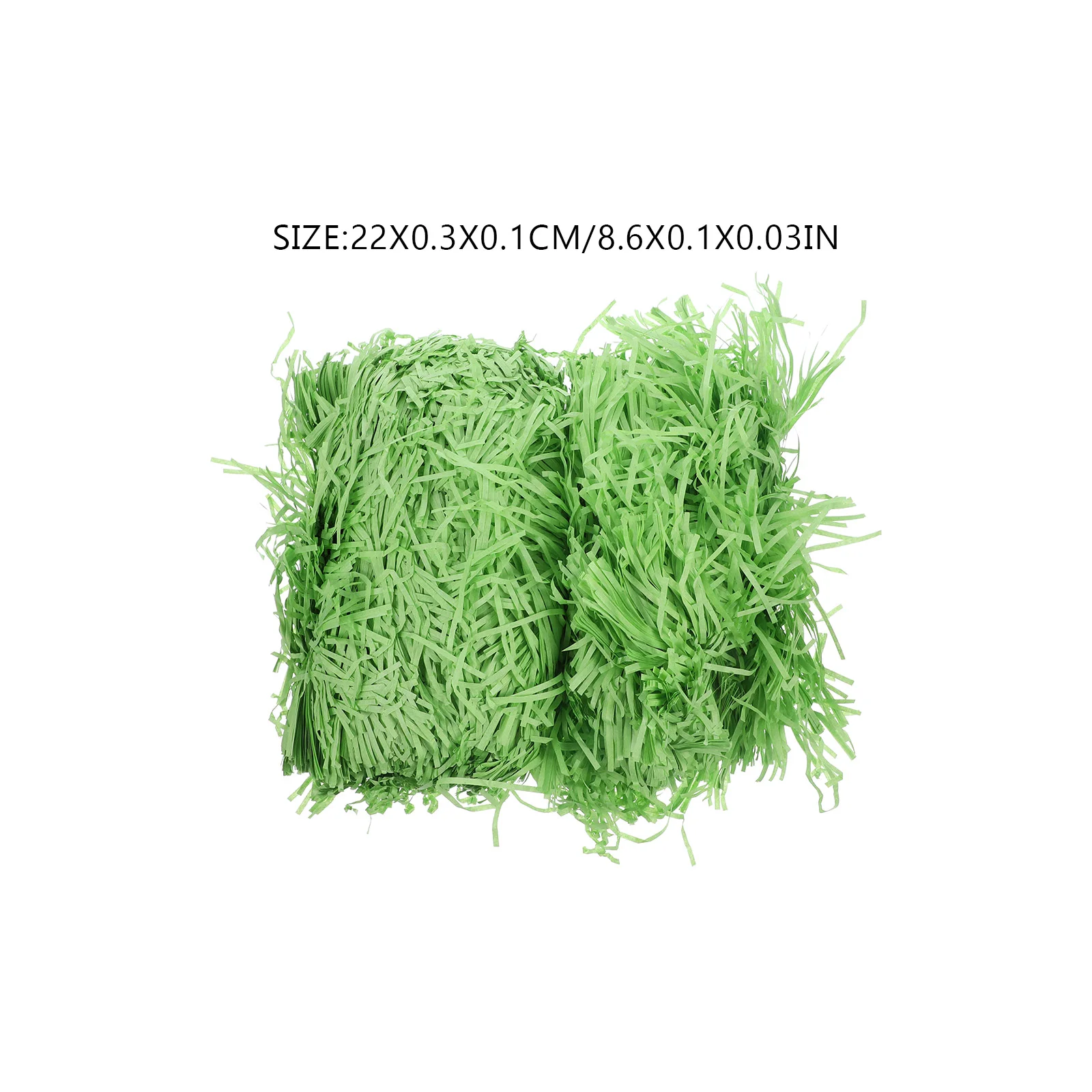 Wedding Candy Box Raffia Shredded Paper Birthday Gift Packaging Decorative Filler 500g (29# Grass Green) Wrapping