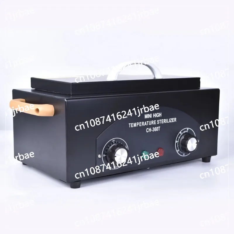 High Temperature Cleaning Box 1.5L With Timer Dry Heat Sterilizer For Sundry Beauty Hair Nail Metal Tools With Handle