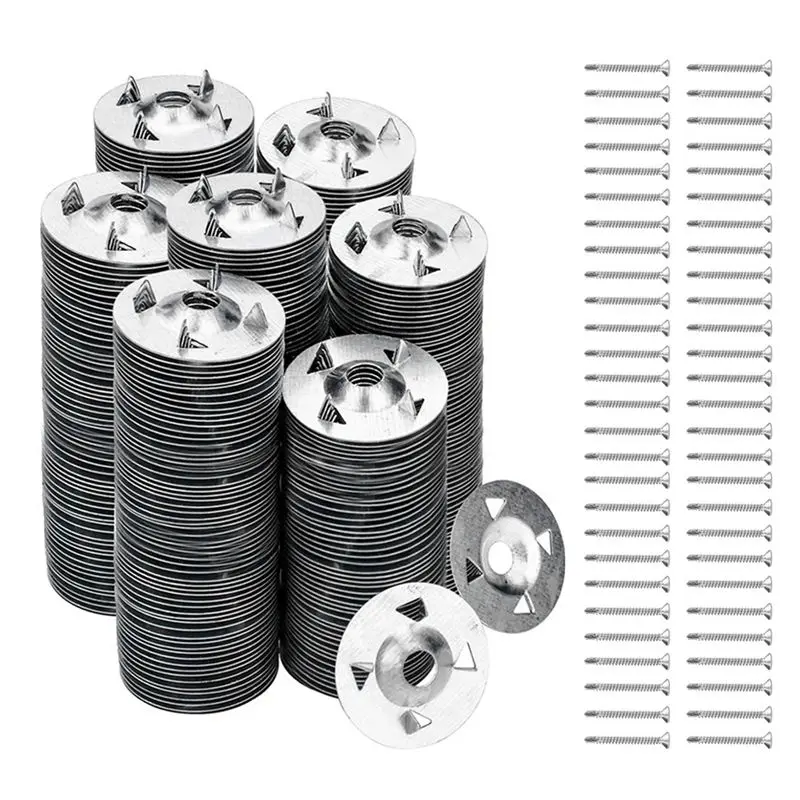 

Розничные шайбы для крепления пенопластовой доски для пенопластовой доски Винты и шайбы для пенопластовой доски для легкой установки