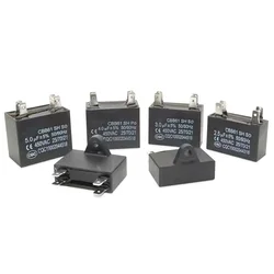 CNB61エアコンファンコンデンサ、1個、1.2/1.5/2/2/3/3/5/4/4/5/6uf、450v、コンデンサ