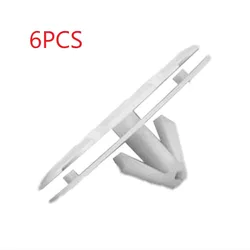 6pcs 68395634AA Fender Flare Plastic Retainers For Jeep Wrangler (JL) 2018-2020 For Jeep Gladiator (JT) 2020 Car Accessory