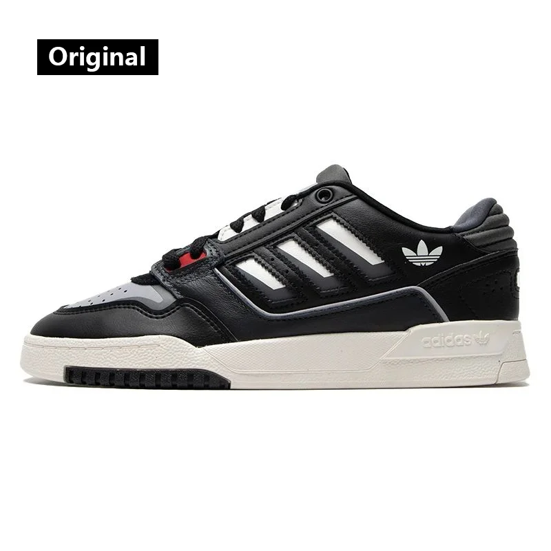 Adidas clover men's shoes 2024 autumn sports casual shoes fashion light breathable wear low top board shoes IG4333