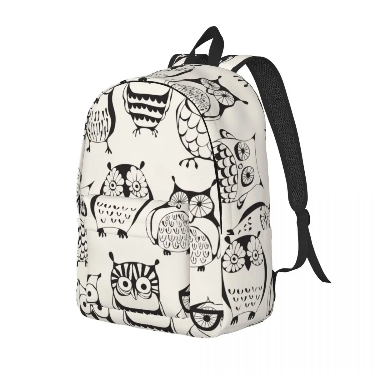 Student Bag Cartoon Sleepy Owls Backpack Parent-child Lightweight Backpack Couple Laptop Bag