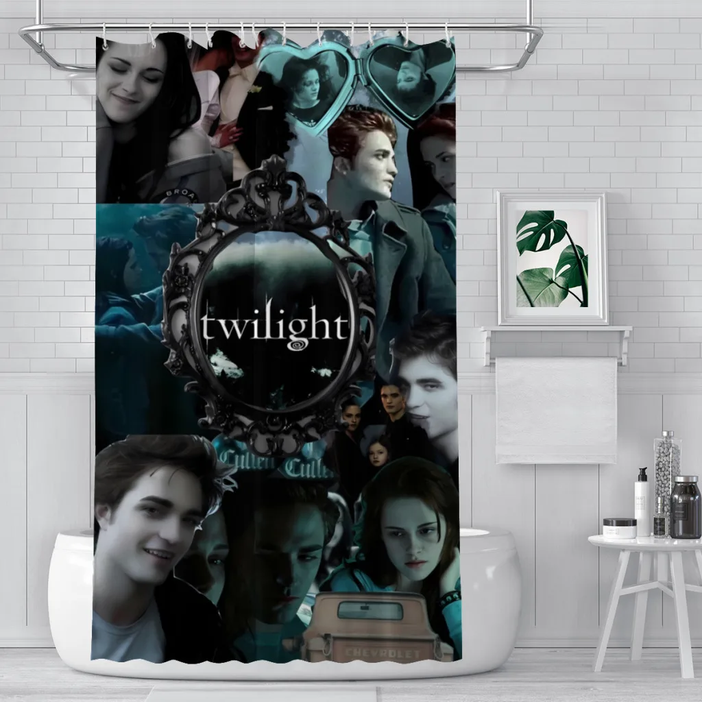 Twilight Shower Curtain for Bathroom  Aesthetic Room Decoration