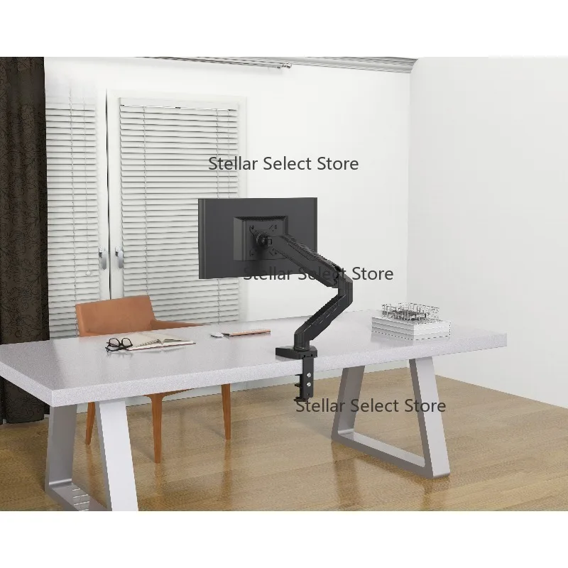 

V-образное крепление Тяжелый одиночный настенный кронштейн для ЖК-дисплея Прочный кронштейн для крепления ПК